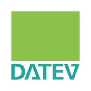 DATEV Logo – Softwareanbieter für Steuerberater und Buchhaltungsprozesse in Deutschland”