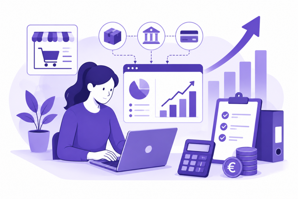 Skalierung von Start-ups im E-Commerce: Buchhaltungstipps