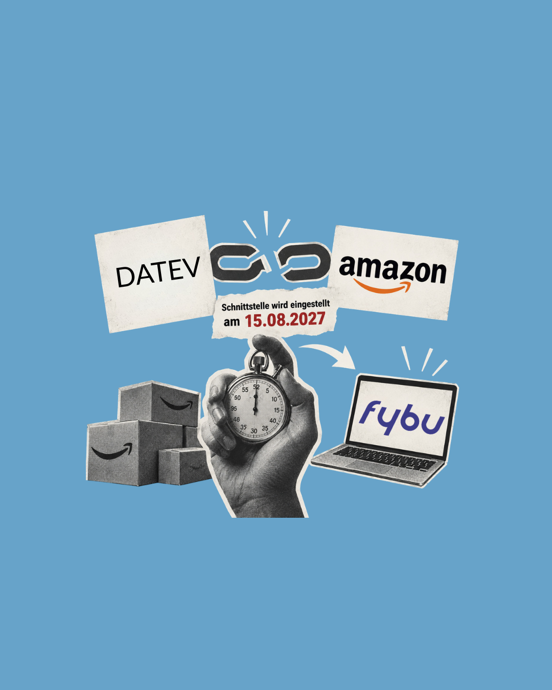 DATEV stellt den Zahlungsdatenservice für Amazon zum 15.08.2027 ein